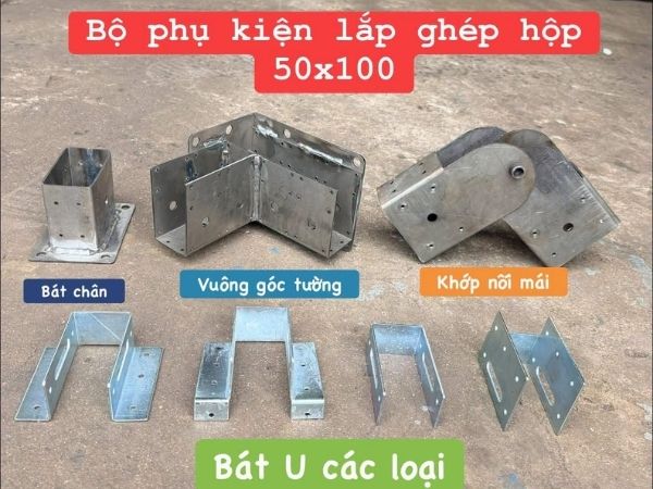bát sắt chữ u, bát u xà gồ